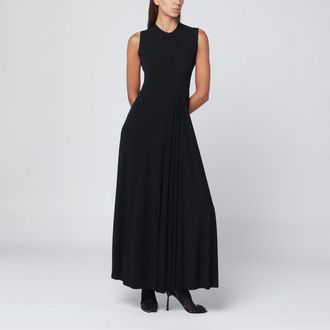 Balenciaga Black sleeveless long dress