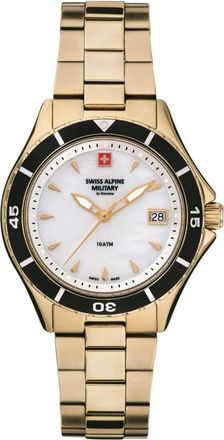 Swiss Alpine Military Dames duikhorloge 7740.1113 - Dames - Horloges - Zwart - ONE Size - Accessoires
