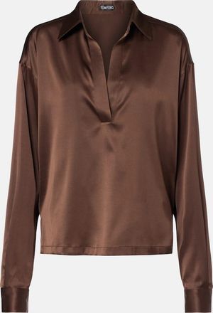 Tom Ford Top in misto seta