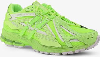 New Balance Mens Sneakers 1906 Low-Top Mesh Green Polyester Trainers