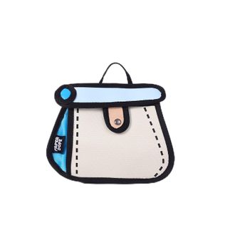 Generic Paperdope SliceTote - 2D Cartoon Tote Bag Kawaii Comic Style Handbag | Unique Quirky 2D Art Shoulder Bag for Women & Teen Girls, Cartoon bag tote 2d a