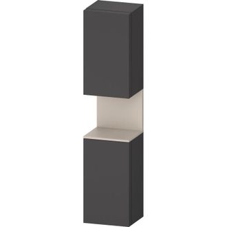 Duravit Qatego Armario Alto, Puerta Bisagra Derecha, - Duravit