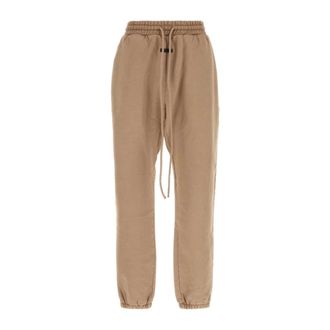 Fear of God Sweatpants, male, Brown, Size: L Biscuit Cotton Joggers