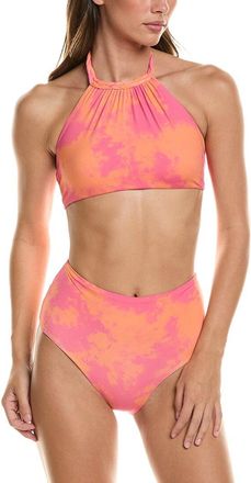Maneb&igrave; Manebi 2Pc Braided Halter Neck Bikini Set