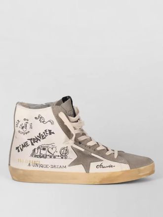 Golden Goose leather high-top sneakers
