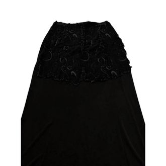 Maison Margiela Lace A-Line Skirt - Black