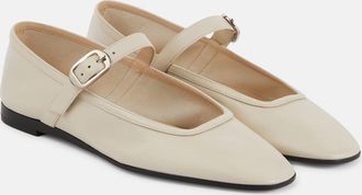 Le Monde Beryl Leather Mary Jane ballet flats