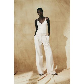 H&M Dress pants in Light Beige at Nordstrom, Size 10