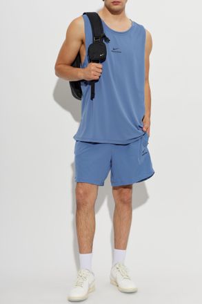 Nike T-shirt With Logo, Mens, Blue