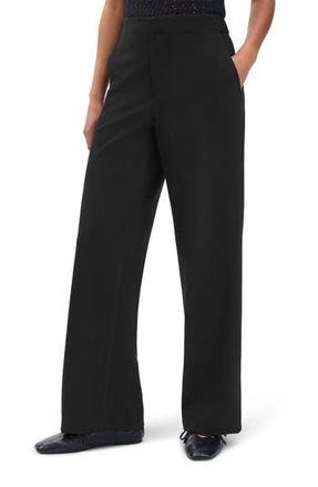Rag & Bone Irina Ponte Wide Leg Pants in Black at Nordstrom Rack, Size 0