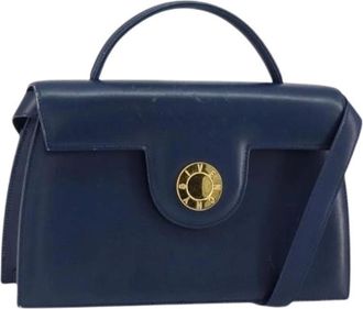 Givenchy Pre-owned Handbags, female, Blue, Size: ONE SIZE Pre-owned Leather Handbag