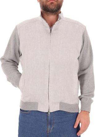 Paul & Shark Ibrido Zip Cotone Two Tone Jacket