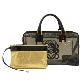 Loewe Pre-owned Amazona 36 Tote Bag - Dames - Vintage Handtas - Bruin - ONE Size - Leer - Vintage