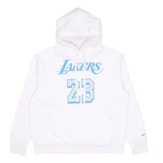 Nike City Edition NBA Los Angeles Lakers Printing Fleece White CV2606-100