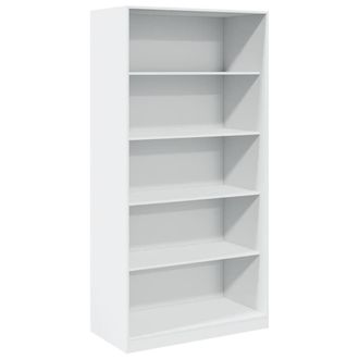 Berkfield Home Wardrobe White 100x50x200 cm Engineered Wood | Size: 100 x 50 x 200 cm