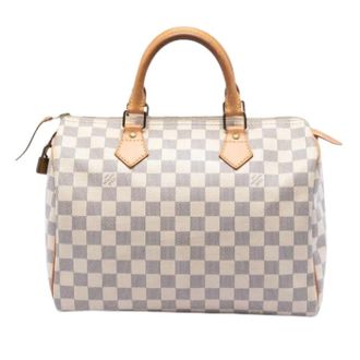 Louis Vuitton Pre-owned Handbags, female, White, Size: ONE SIZE Pre-owned Speedy 30