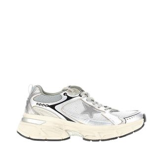 Golden Goose Lightstar mesh and leather sneakers Man 40