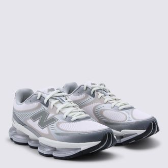 New Balance Mesh and Synthetic Sneaker - Gray