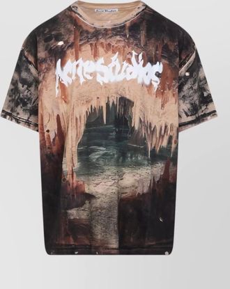 Acne Studios cotton graphic-print relaxed-fit t-shirt
