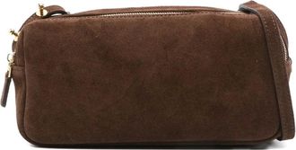 Elleme Borsa a tracolla Trousse in pelle scamosciata - Marrone