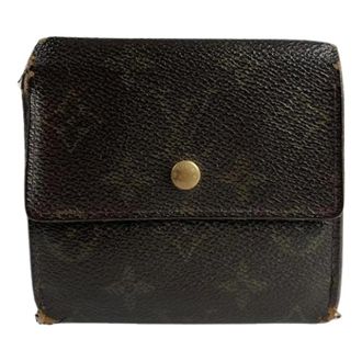 Louis Vuitton Vintage Wallets, unisex, Brown, ONE SIZE, Pre-owned Wallet