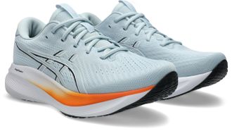Asics Laufschuh ASICS GEL-EXCITE 11, Herren, Gr. 42,5, cool grau, wei&szlig;, Synthetik, Schuhe Laufschuh