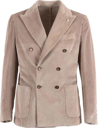 L.B.M. 1911 Blazer - Heren - Blazers - Beige - XL - Jassen