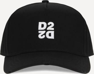 Dsquared2 Cappello da Baseball con logo Man UNI