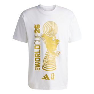 adidas FIFA World Cup 26 Tour T-Shirt Asia Sizing White KC1343