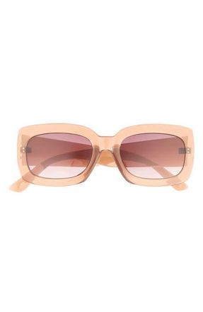 BP. Rectangular Sunglasses in Brown at Nordstrom