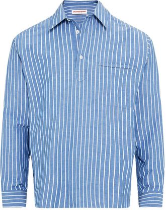 Orlebar Brown Camicia Shanklin - Blu