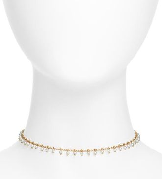Vidakush Faux Pearl Cluster Choker in Gold at Nordstrom, Size 14