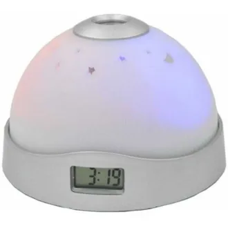 OEM Reloj Despertador Con Proyector De Techo, Reloj Despertador Con Proyecci&oacute;n Y Luz Ambiental (bater&iacute;a No Incluida), Reloj Despertador Digital Con Proyec