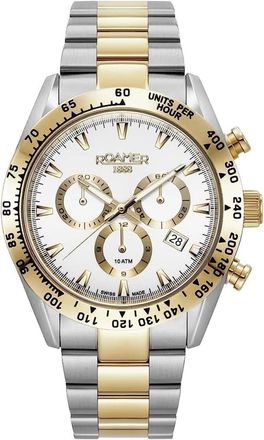 Roamer Monza 100 Chronograph - Heren - Horloges - Wit - ONE Size - Accessoires