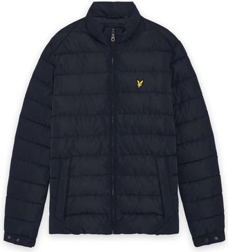 Lyle & Scott Gewatteerde Jas - Heren - Winterjassen - Blauw - XL - Jassen