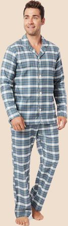 The Cats Pajamas Mens Flannel Pajama Set in Sun Valley at Nordstrom, Size Small