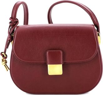 Bottega Veneta Desiree Leather crossbody bag - Rood