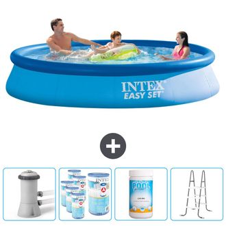 Intex Piscina Easy Set Redonda - 366x76 Cm - 7-piezas Scb96