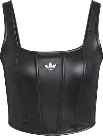 adidas (WMNS) adidas Corset Tank Top Asia Sizing Black IX1912