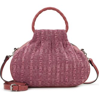 Patricia Nash Linley Tweed Bucket Bag in Old Rose at Nordstrom Rack