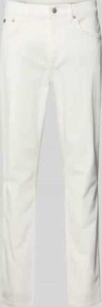 GANT Regular Fit Jeans mit Eingrifftaschen in Offwhite, Gr&ouml;&szlig;e 32/32