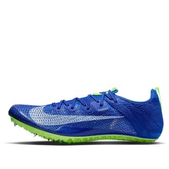 Nike Zoom Superfly Elite 2 Athletics Sprinting SpikesRacer Blue Lime Blast CD4382-400