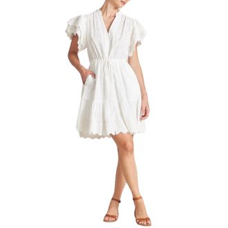 Trovata Iris Dress In Broderie Anglaise