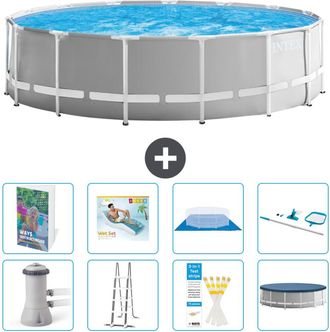 Intex Piscina Prism Frame Redonda - 457x122 Cm - 9-piezas S618