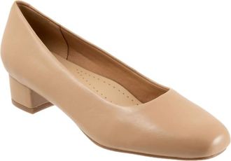 Trotters Womens Dream Slip-On Pump In Nude