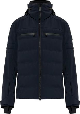 Bogner Minho ski-jack met capuchon en ritssluiting - Zwart