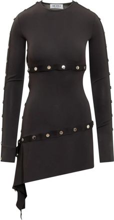 The Attico Mini Jurk - Dames - Korte kleedjes - Zwart - XS - Kleedjes