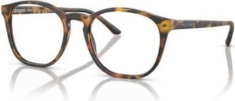 Giorgio Armani 50mm Phantos optical glasses in Tortoise at Nordstrom