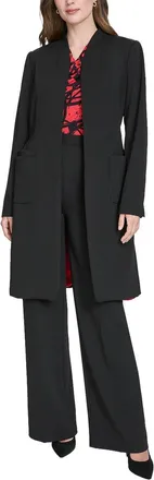 Halston Heritage Collarless Topper