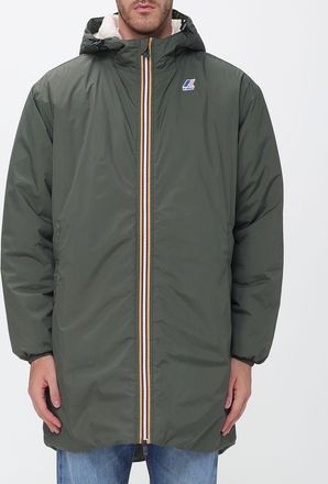 K-Way Parka Le Vrai 4.0 Eiffel East in nylon con fodera in pile